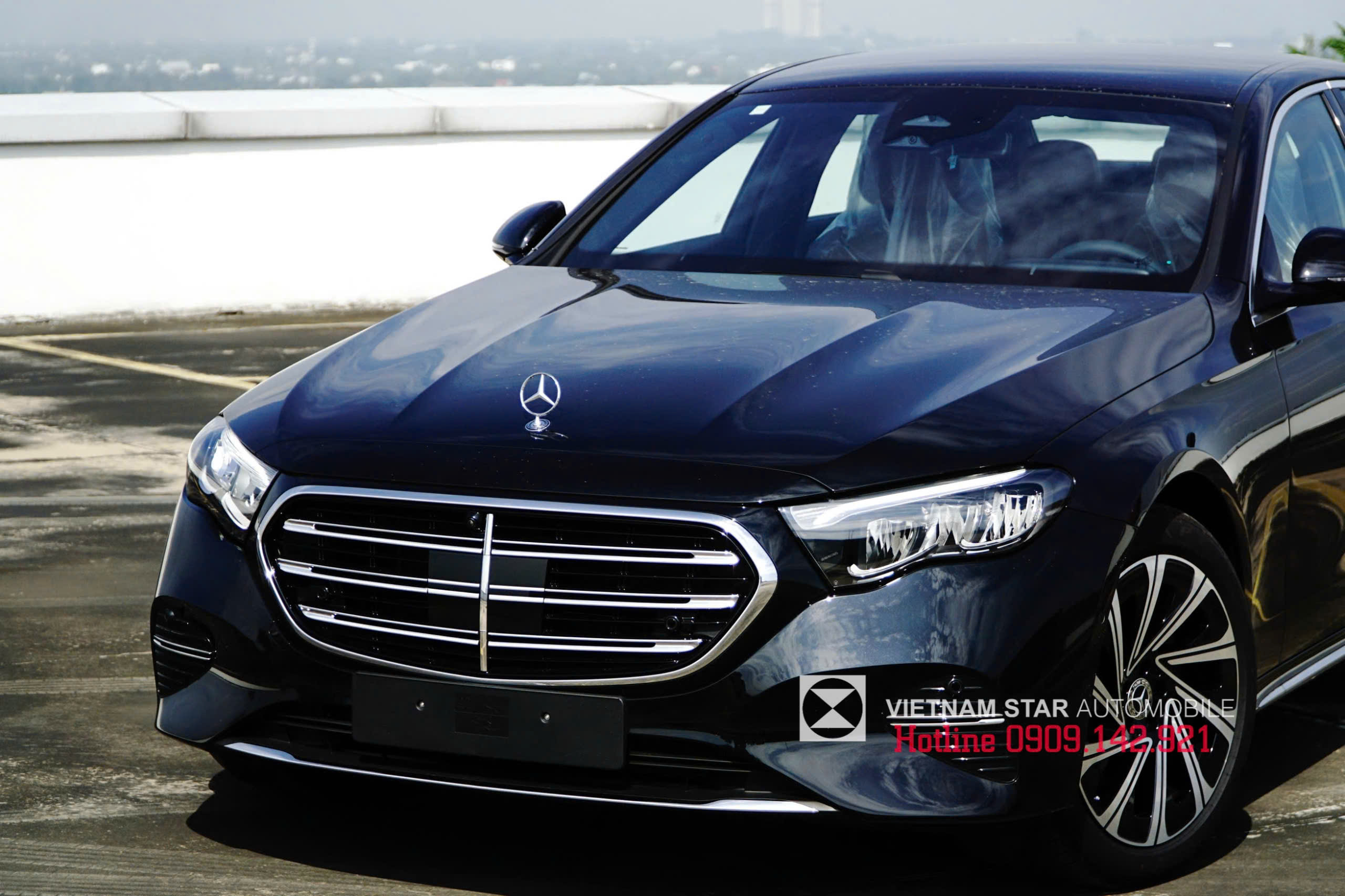 cụm đèn trước LED High Performance của mercedes e200 exclusive all new 2025