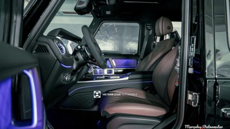 Ghế lái thông minh Active Multicontour Seat Package Plus cao cấp trên G63.