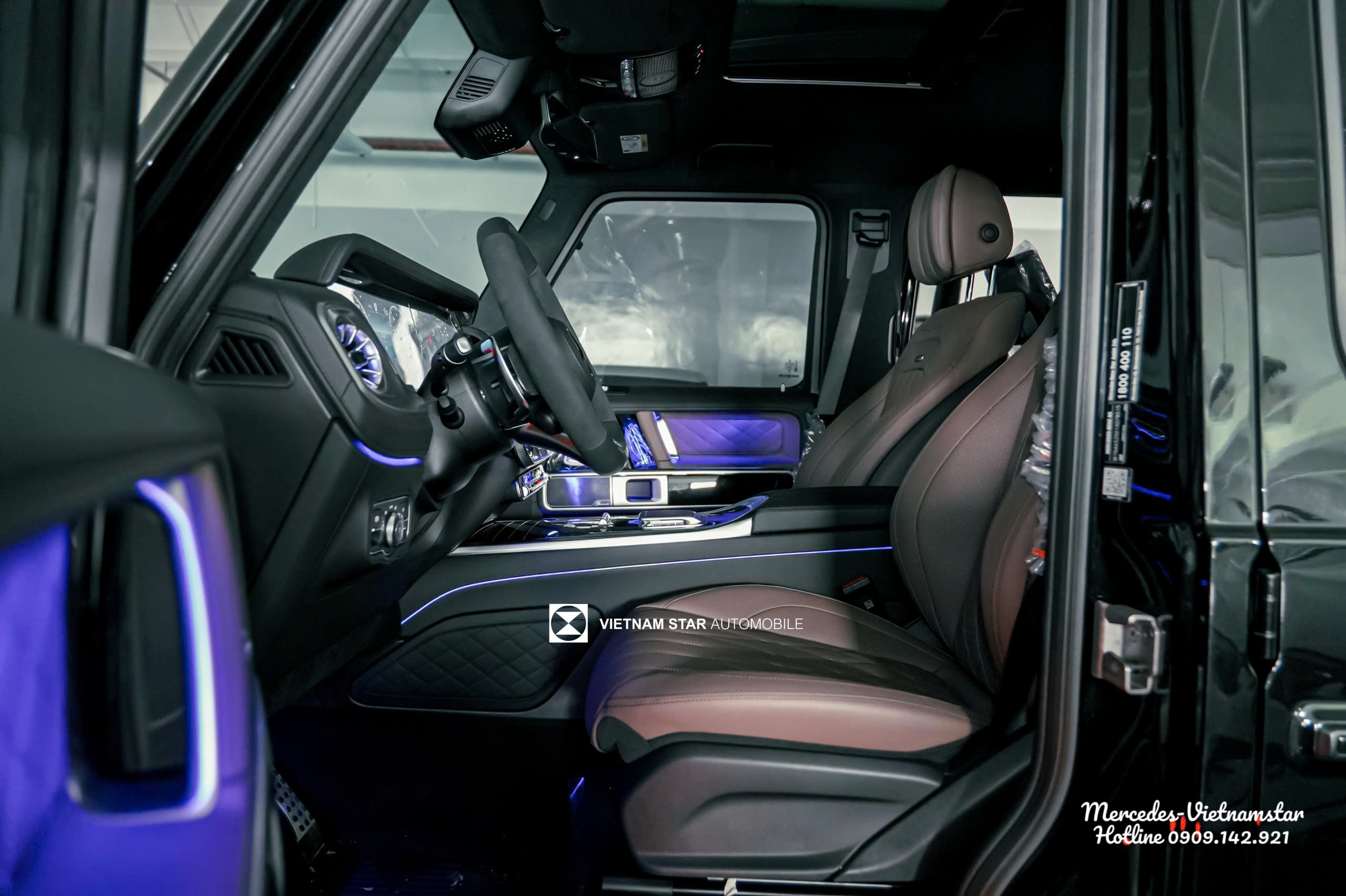 Ghế lái thông minh Active Multicontour Seat Package Plus cao cấp trên G63.