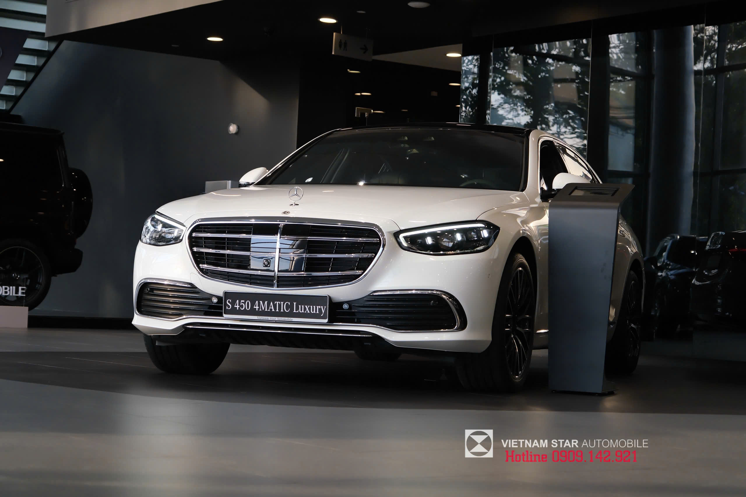 mercedes benz s450 luxury 2025 tổng thể thiết kế sedan hạng sang cỡ lớn