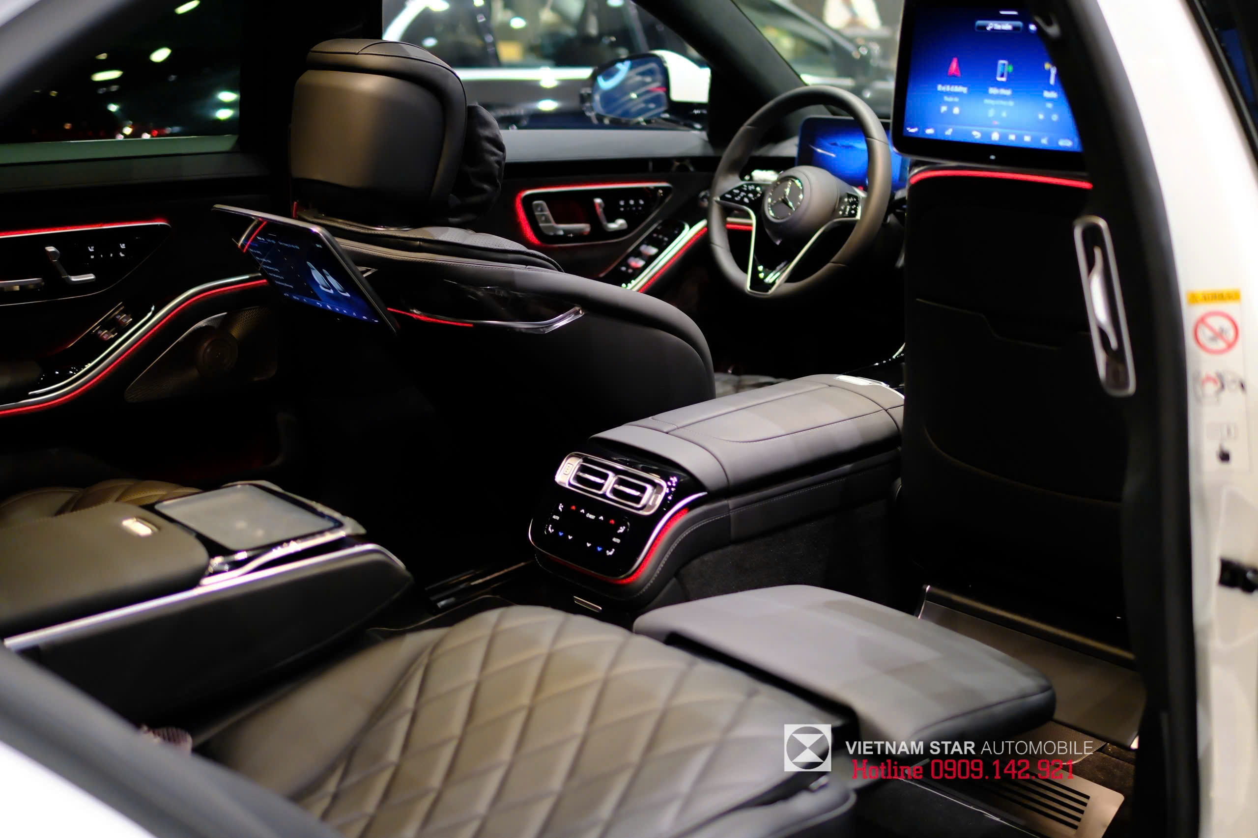 ghế ngồi s450 luxury có chức năng massage sưởi ấm thông gió và chỉnh điện đa hướng