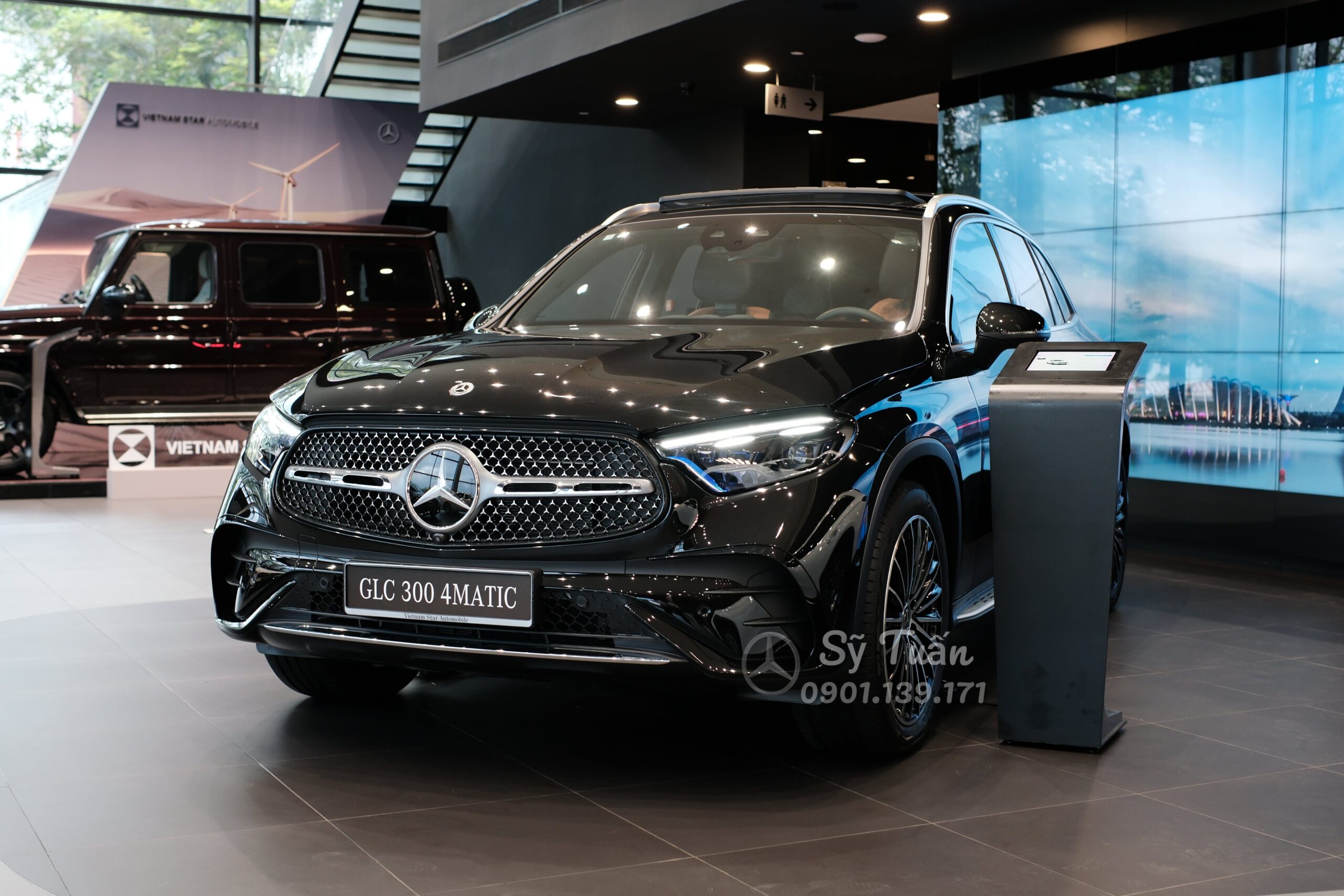 thiết kế tổng thể mercedes glc 300 2025 năng động và mạnh mẽ