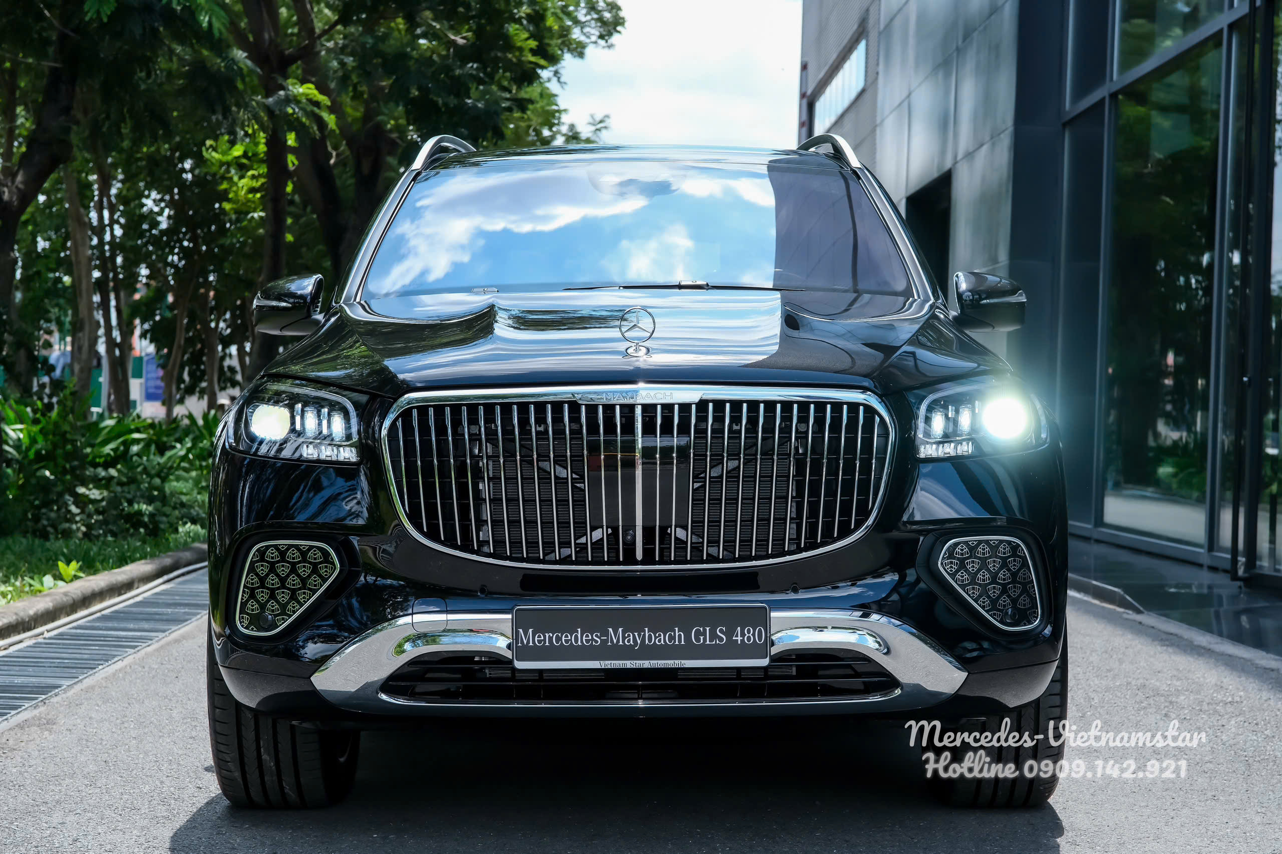 Maybach GLS480 Facelift Màu Đen Uy Lực