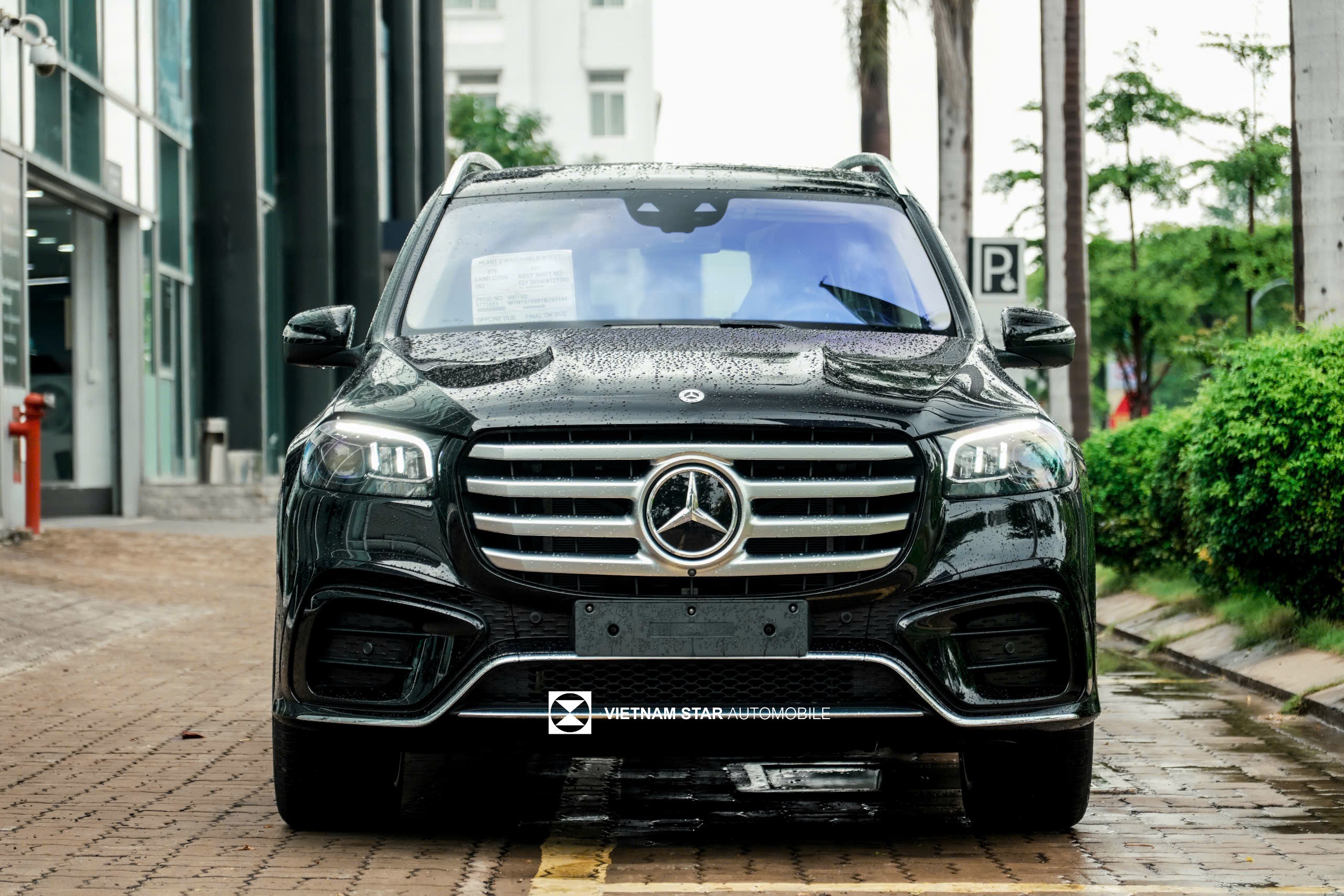 cụm đèn pha multibeam led trên gls 450 facelift 2025 với thiết kế mới