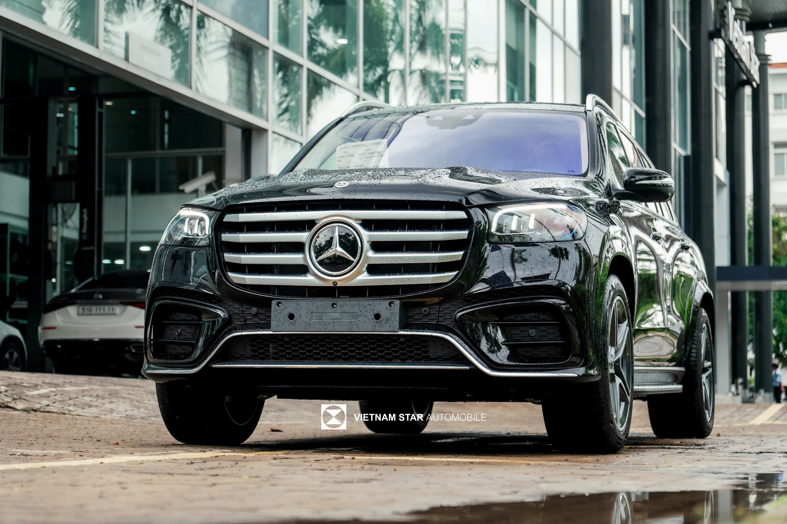 mercedes benz gls 450 facelift 2025 tổng thể suv hạng sang 7 chỗ