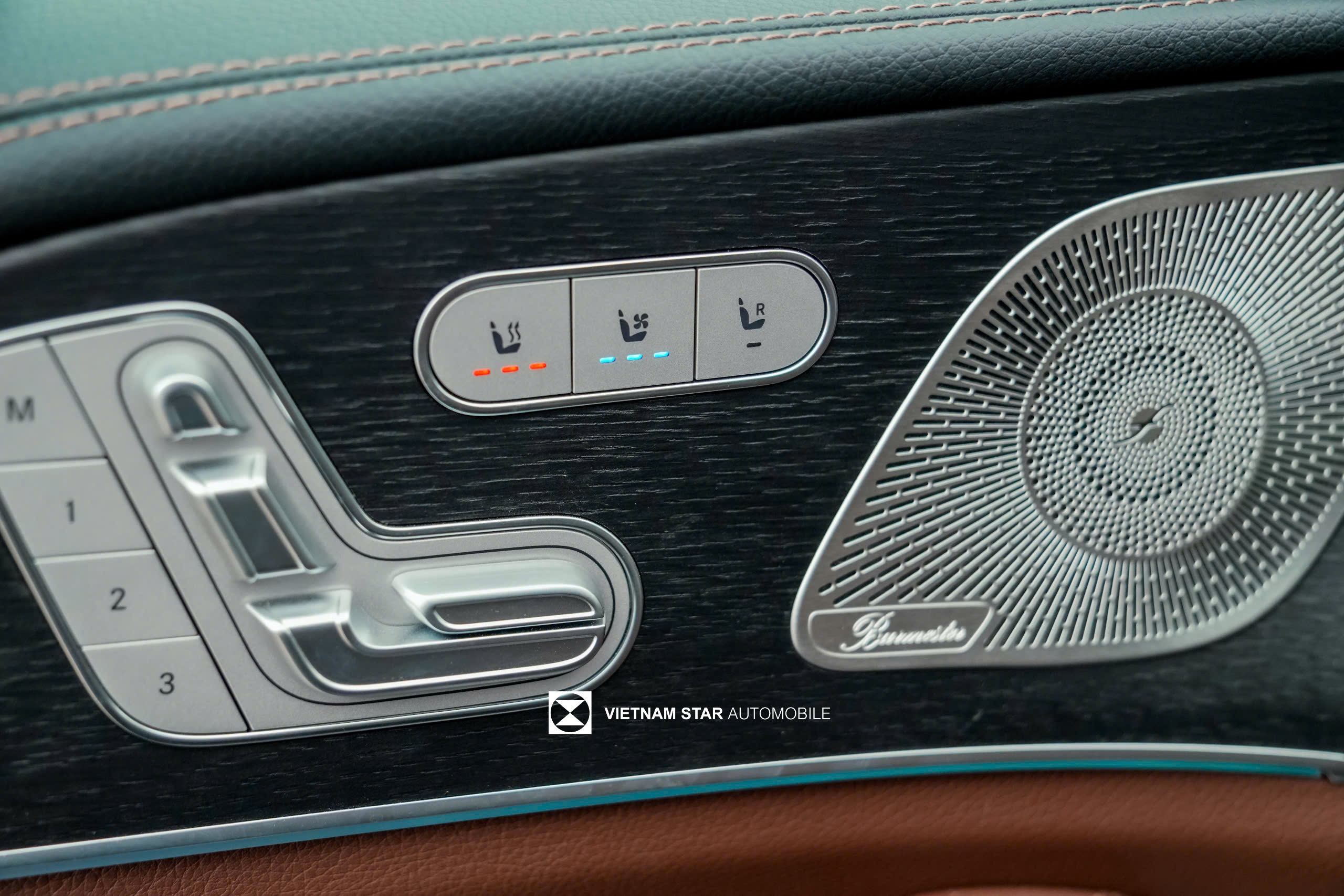 hệ thống âm thanh burmester 3d surround trên mercedes gls 450 2025