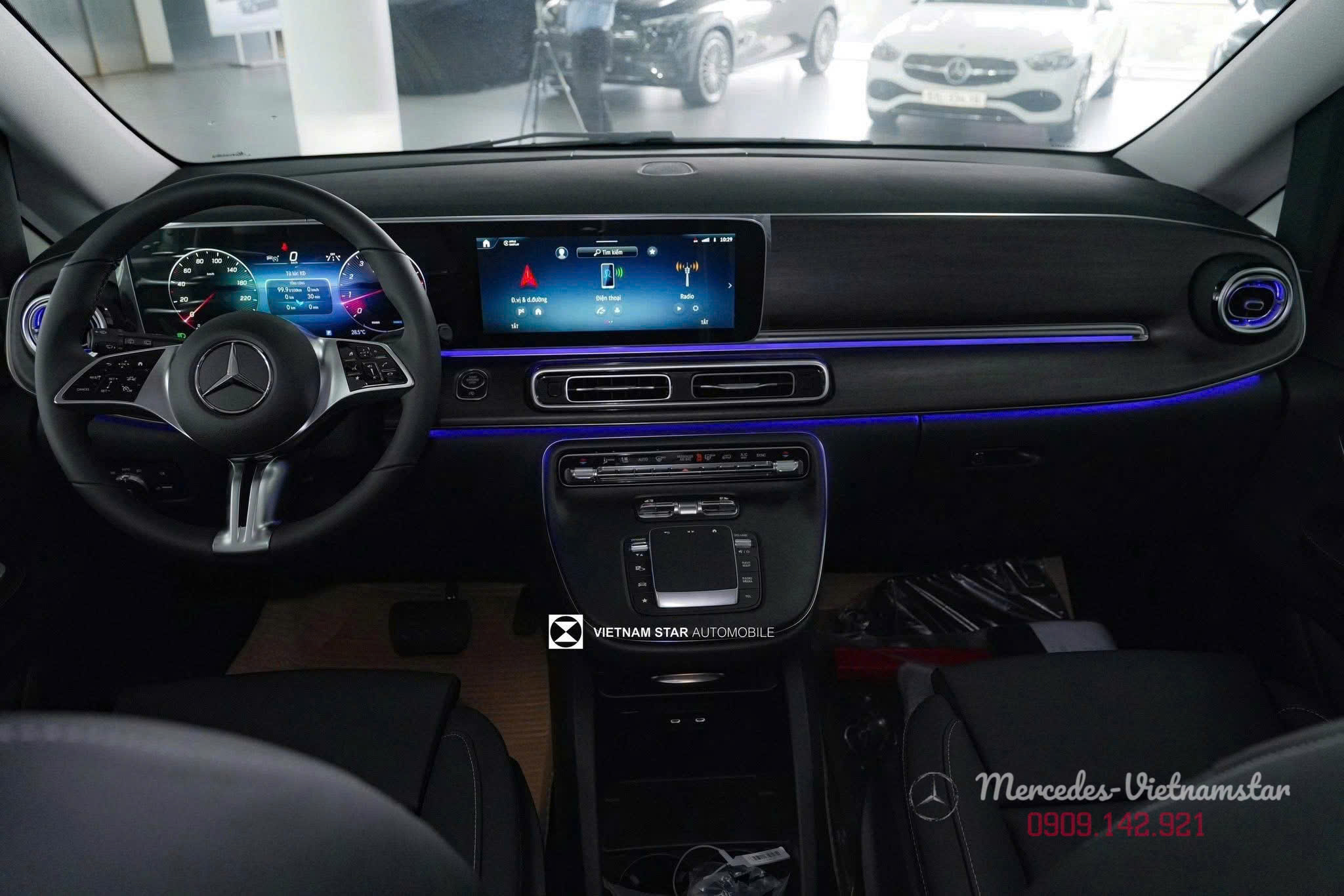 Mercedes-Benz V 300 Avantgarde Màu Đen - Ảnh 6