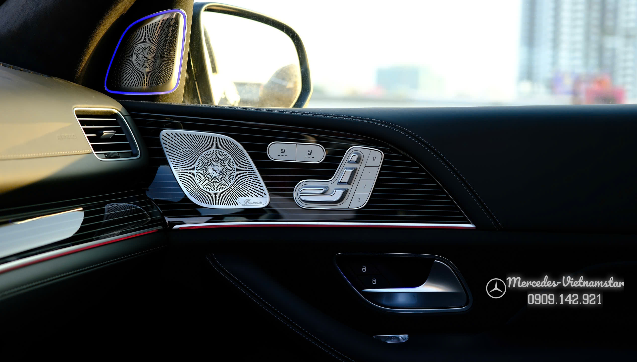 GLS 480 với hệ thống âm thanh vòm Burmester® High-end 3D 26 loa.
