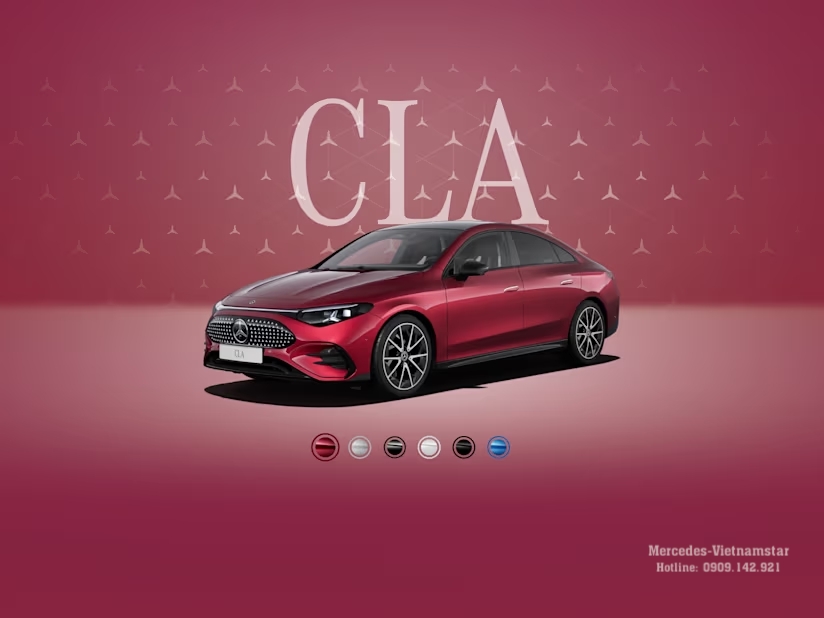 Tổng quan thiết kế tương lai của mẫu xe thuần điện CLA200 Điện.