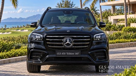 Phiên bản màu Đen trên GLS 450 Edition 140
