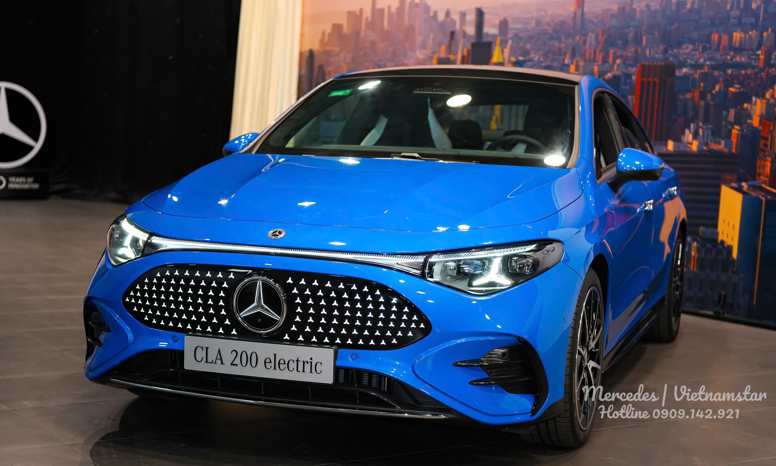 Ngoại thất xe CLA200 Electric tại Việt nam