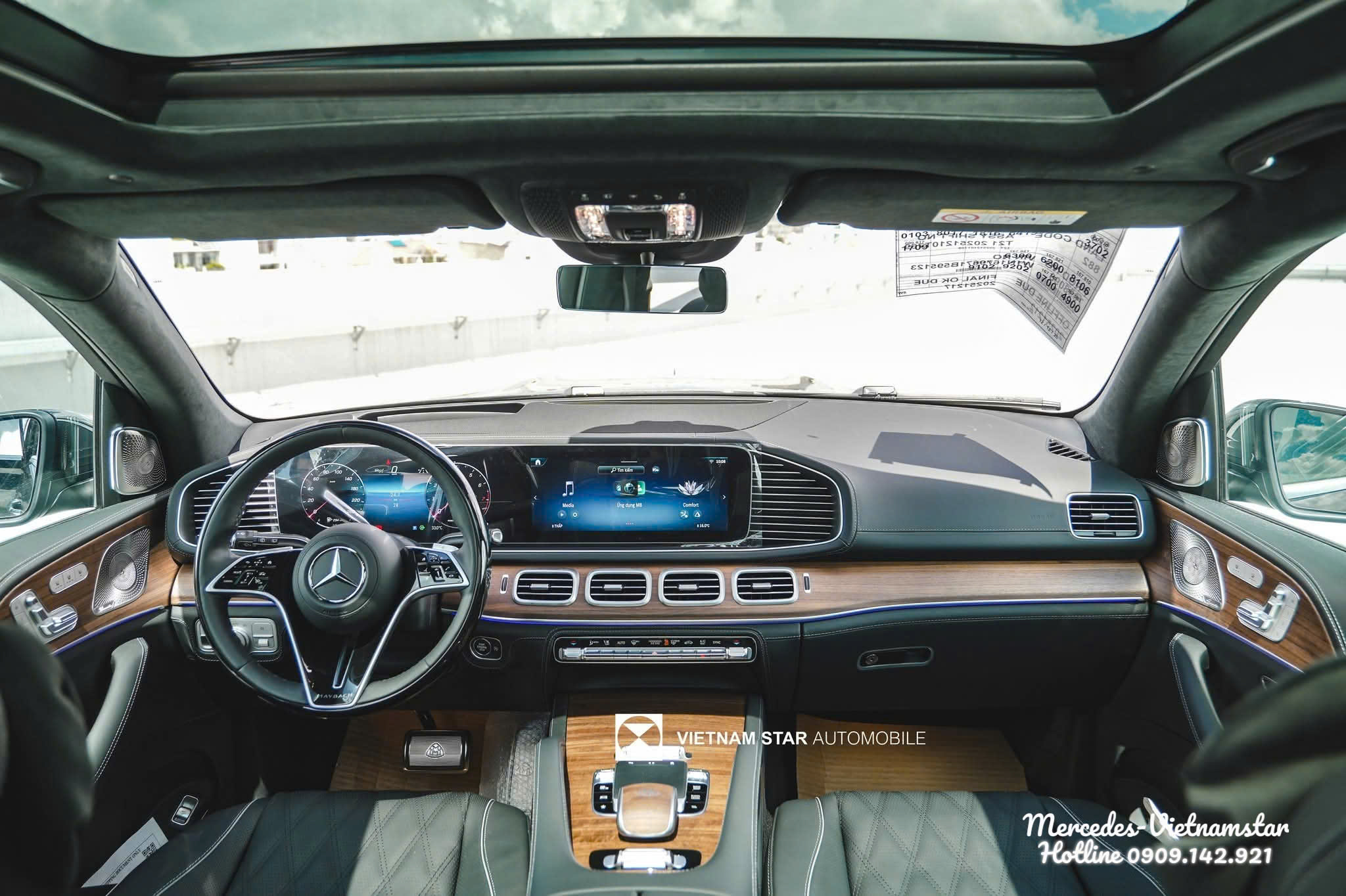 "Khám phá không gian sang trọng bên trong nội thất Maybach GLS480 Facelift mới nhất"