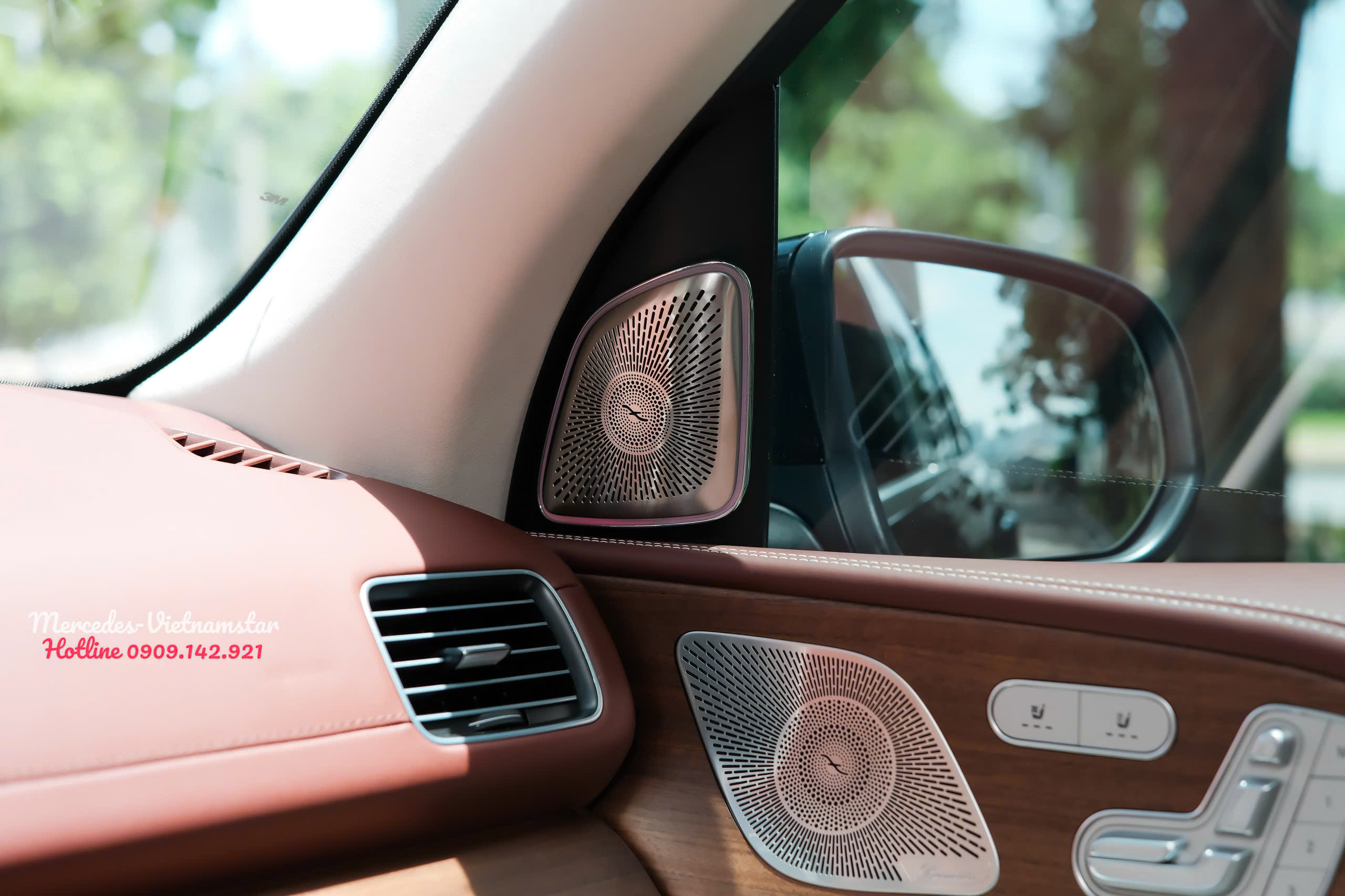 Hệ thống âm thanh Burmester High-end 3D trên Maybach GLS480 Facelift
