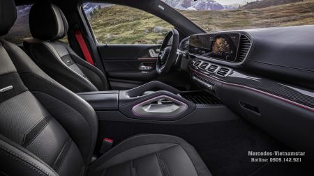 Khoang lái kỹ thuật số hiện đại trên Mercedes AMG GLE53 Coupe Facelift