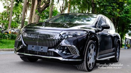 Hệ thống đèn pha thông minh DIGITAL LIGHT cao cấp trên SUV siêu sang EQS680