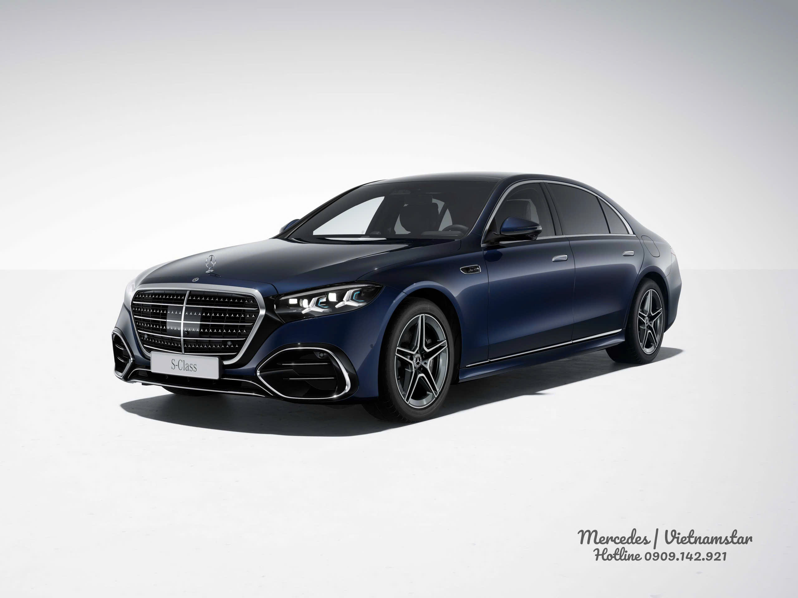 Ngoại thất Mercedes Benz S 580e PHEV sắp ra mắt tại Việt Nam