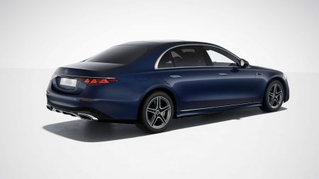 Đuôi xe Mercedes S580e