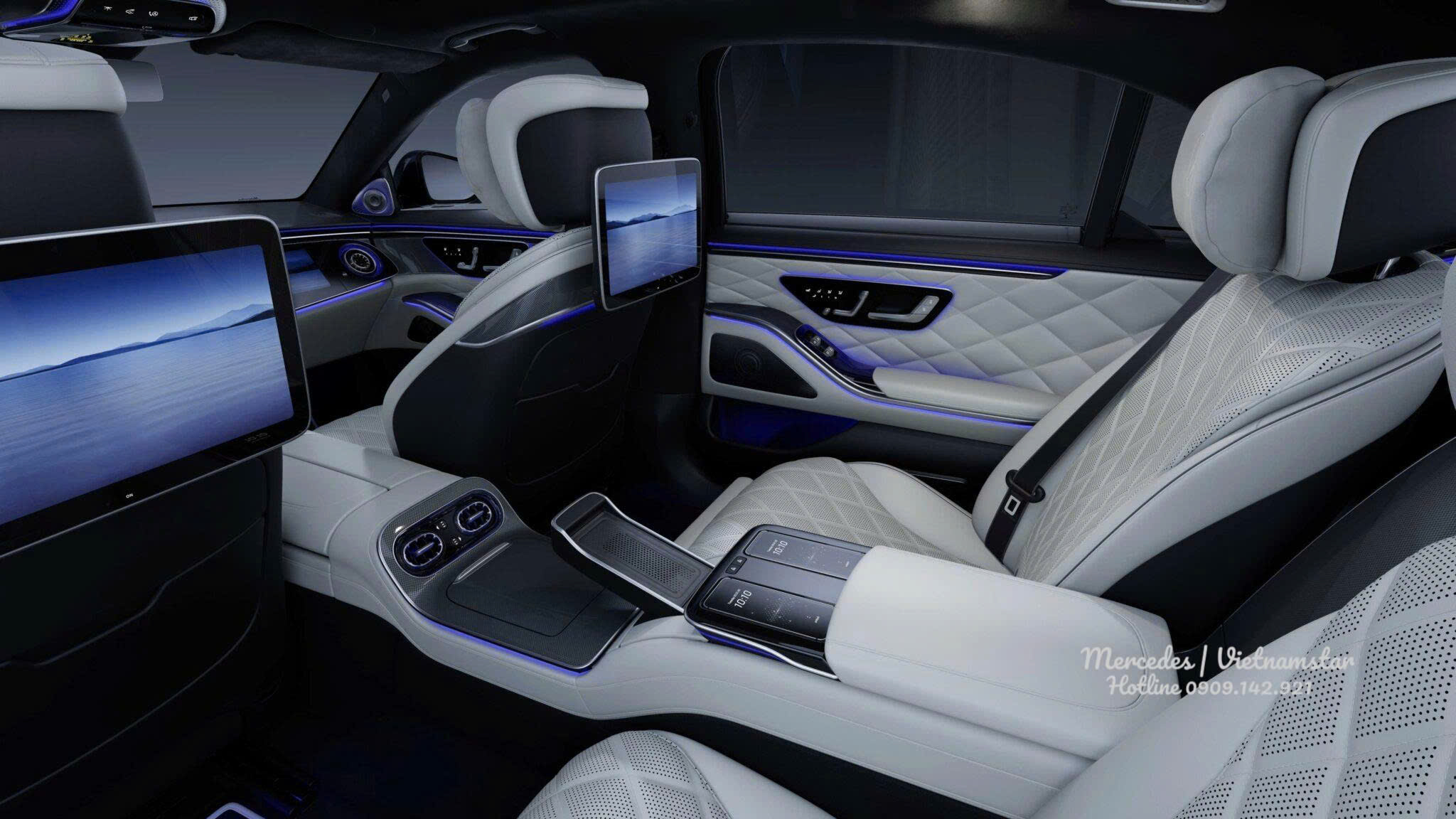 Khoang thương gia trên S450 AMG