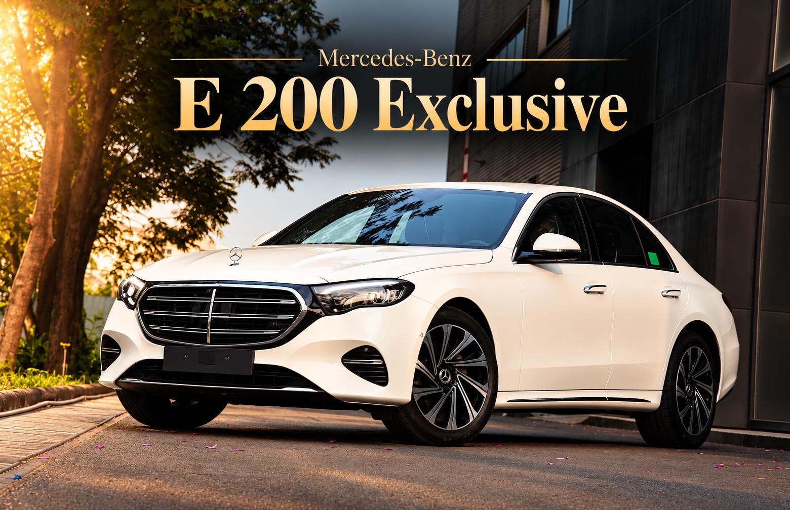 Giá xe E200 Exclusive